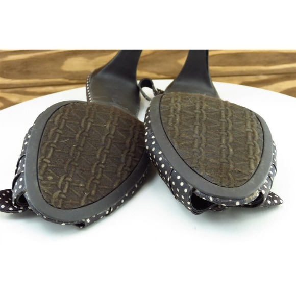 Etienne Aigner Women Sz 9‎ M Brown Pump Synthetic Shoes Vivica - Picture 8 of 8